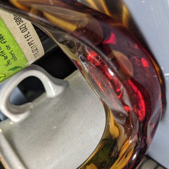 Glass Swan ring display dish vontage - Picture 4 of 4